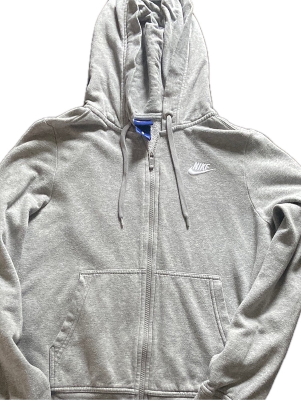 Nike Gray Lightweight Hooded Jacket